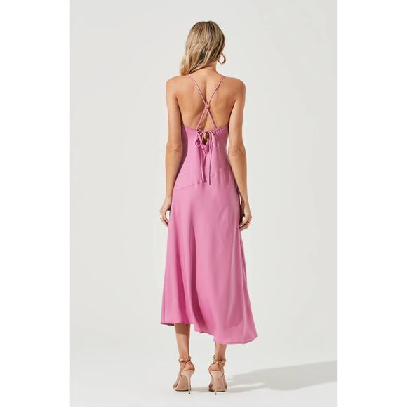 ASTR the Label Gaia Dress in Icy Pink Size M - Picture 2 of 9